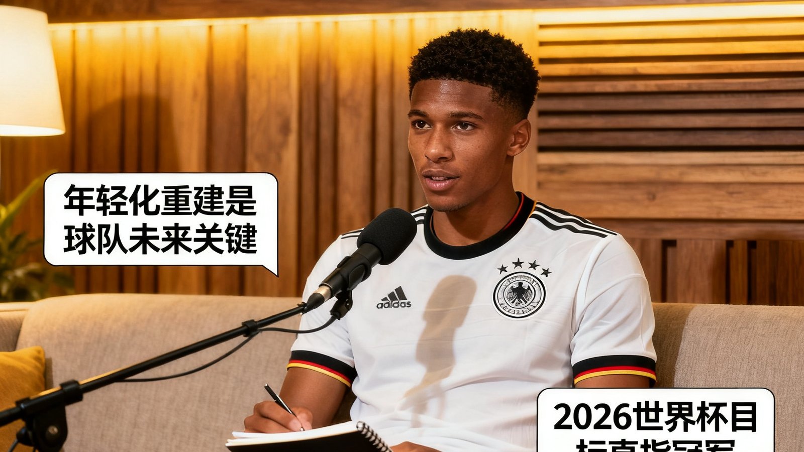 德国队穆夏拉接受专访，谈年轻化重建与2026世界杯目标